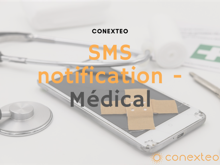 SMS de notification dans le milieu médical