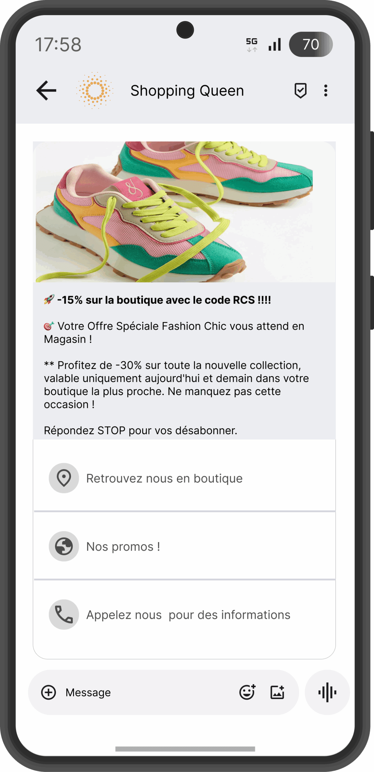 RCS Mode Pret à porter Android