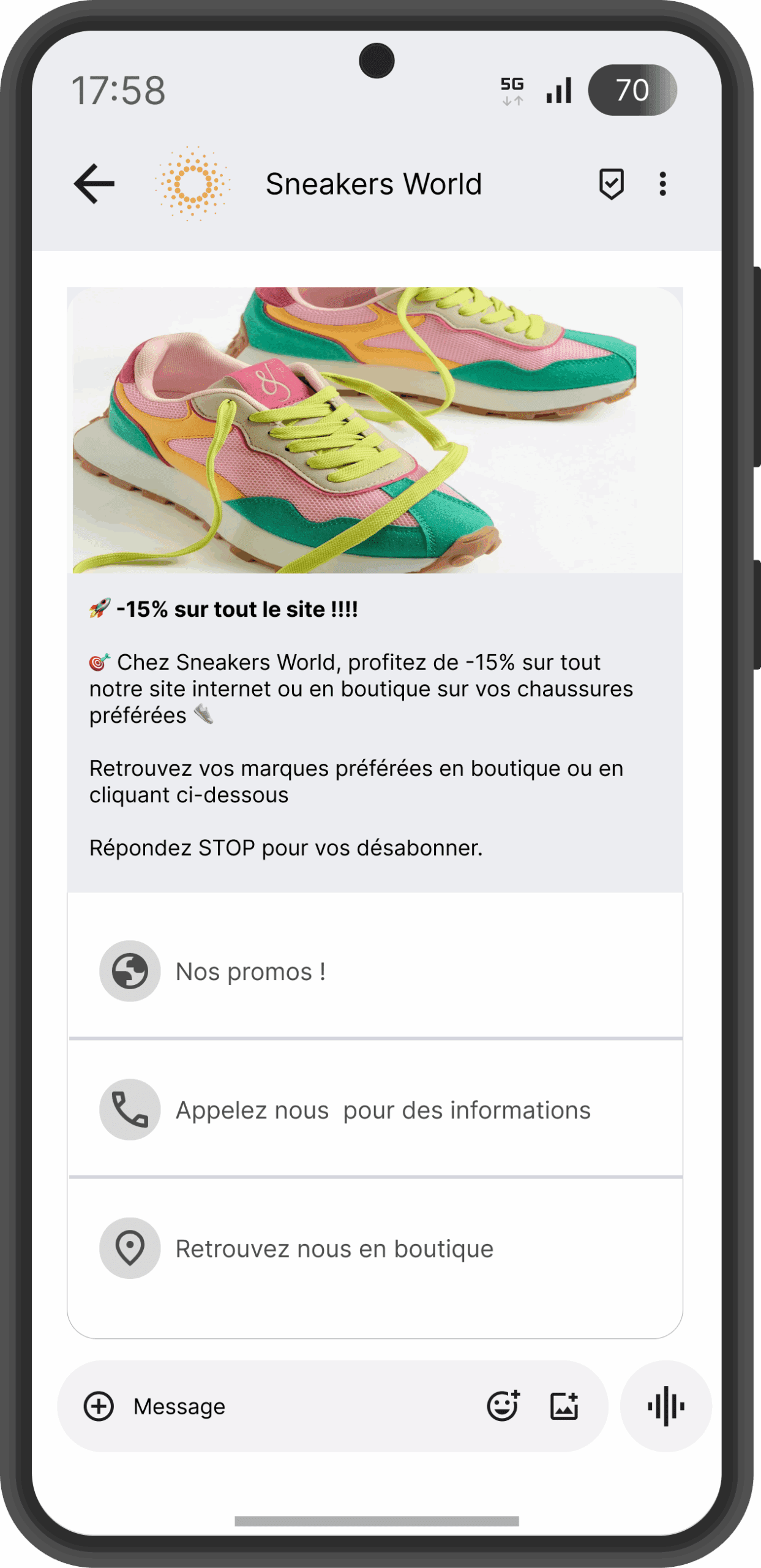 RCS marketing ecommerce & retail