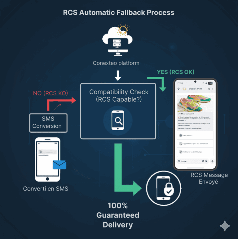 Lire la suite à propos de l’article Envoi RCS : Le Guide Complet pour Lancer Vos Campagnes SMS 2.0 [Processus 2025]