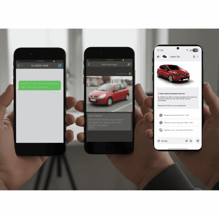 Lire la suite à propos de l’article SMS Image : Quelle Solution Choisir pour Envoyer des Images? (MMS vs RCS)
